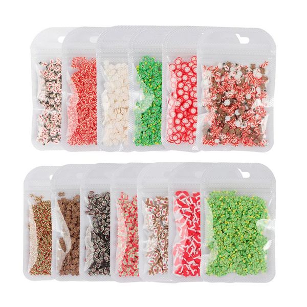 nail art decorations 13 bags christmas polymer clay slices sequins decoration hat gingerbread man accessories manicure charms, Silver;gold
nail art decorations 13 bags christmas polymer clay slices sequins decoration hat gingerbread man accessories manicure charms, Silver;gold