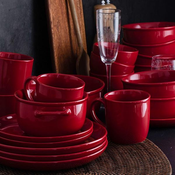 dishes & plates red glazed ceramic dinner serving rice soup bowls porcelain dessert salad plate dish home kitchen party table dinnerware
dishes & plates red glazed ceramic dinner serving rice soup bowls porcelain dessert salad plate dish home kitchen party table dinnerware