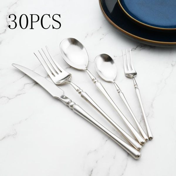 dinnerware sets silver luxury cutlery set stainless steel spoon cake fork knife restaurant tableware household quality silverware
dinnerware sets silver luxury cutlery set stainless steel spoon cake fork knife restaurant tableware household quality silverware