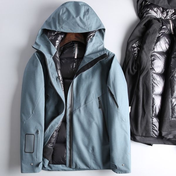 chaopai fashion cattle quality limited function waterproof and windproof men's goose hooded short down jacket out of season, Black
chaopai fashion cattle quality limited function waterproof and windproof men's goose hooded short down jacket out of season, Black