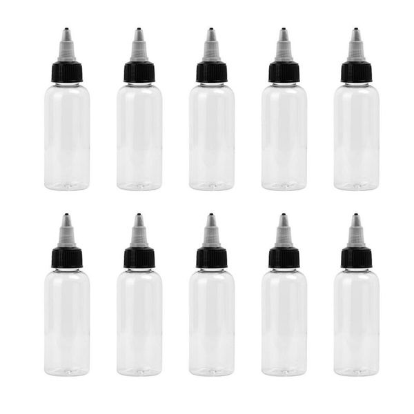 10pcs 30ml clear plastic empty tattoo ink pigment bottles with black twist cap mixing shaders storage & jars
10pcs 30ml clear plastic empty tattoo ink pigment bottles with black twist cap mixing shaders storage & jars