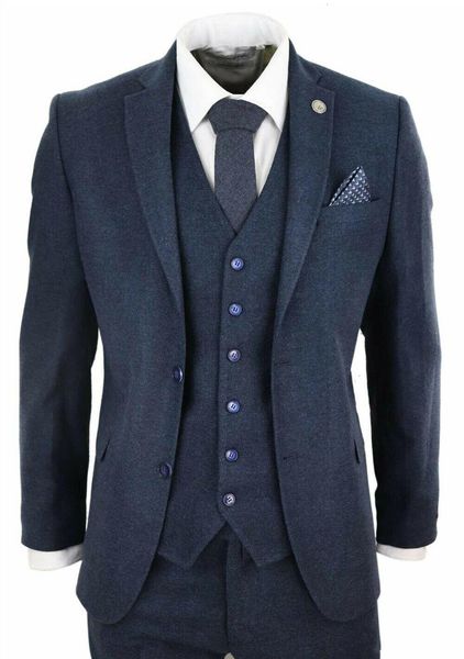 men's suits & blazers mens wool tweed peaky blinders suit 3 piece authentic tailored fit classic formal handsome blazer (jacket + vest, White;black
men's suits & blazers mens wool tweed peaky blinders suit 3 piece authentic tailored fit classic formal handsome blazer (jacket + vest, White;black