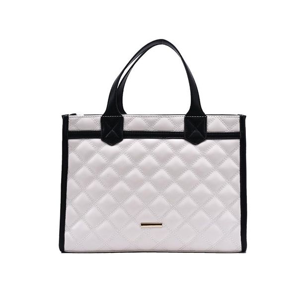 fashion lattice large tote bag pu leather women's designer handbag capacity shoulder messenger bags
fashion lattice large tote bag pu leather women's designer handbag capacity shoulder messenger bags