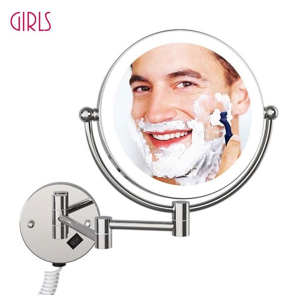 mirrors led wall mounted bathroom mirror 8 inch 5x magnifying illuminated makeup eu/us plug bath vanity cosmetic
mirrors led wall mounted bathroom mirror 8 inch 5x magnifying illuminated makeup eu/us plug bath vanity cosmetic