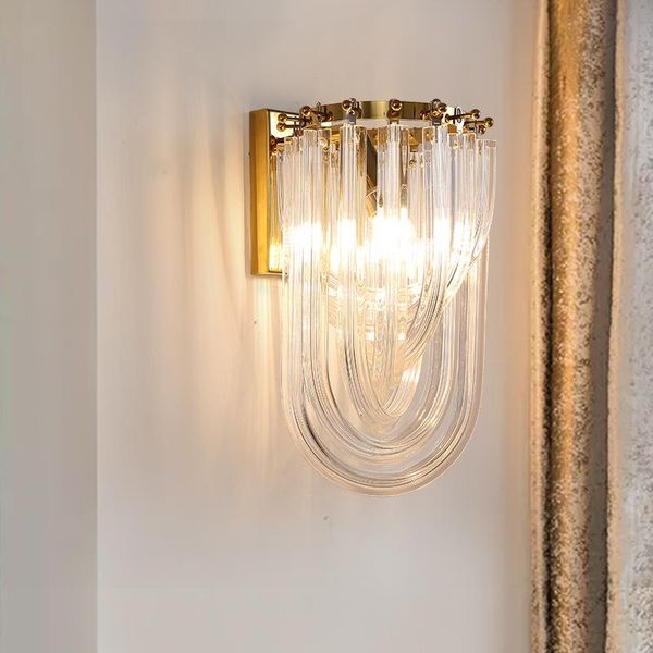 wall lamp light luxury style living room bedroom background post modern personality crystal elbow corridor aisle
wall lamp light luxury style living room bedroom background post modern personality crystal elbow corridor aisle