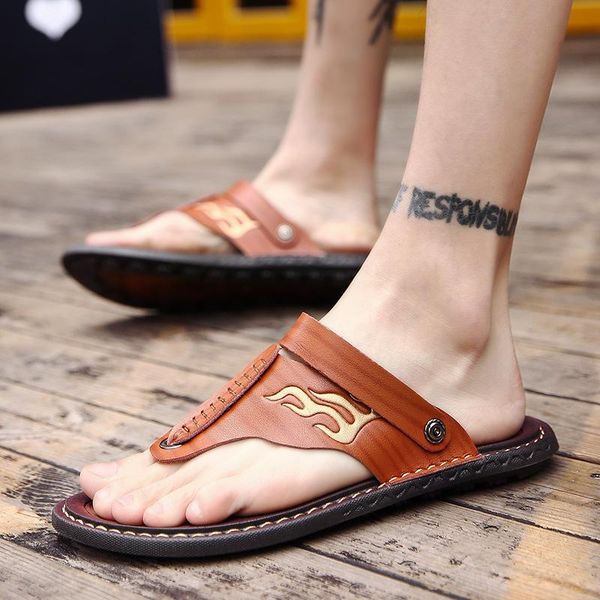 sandals big size men leather summer classic shoes slippers soft roman comfortable walking footwear, Black
sandals big size men leather summer classic shoes slippers soft roman comfortable walking footwear, Black