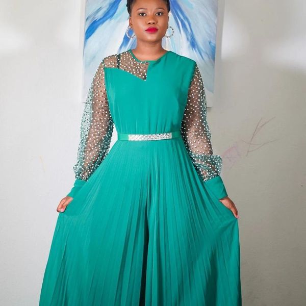 ethnic clothing african clothes for women pleated jumpsuit africa dashiki evening party plus size no belt, Red
ethnic clothing african clothes for women pleated jumpsuit africa dashiki evening party plus size no belt, Red