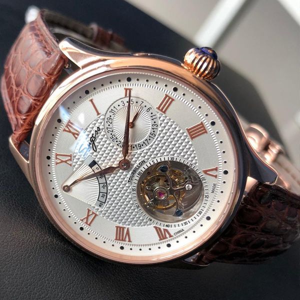 wristwatches tourbillon watch for men luxury casual brand sugess automatic seagull movement st8001 sapphire waterproof business, Slivery;brown
wristwatches tourbillon watch for men luxury casual brand sugess automatic seagull movement st8001 sapphire waterproof business, Slivery;brown