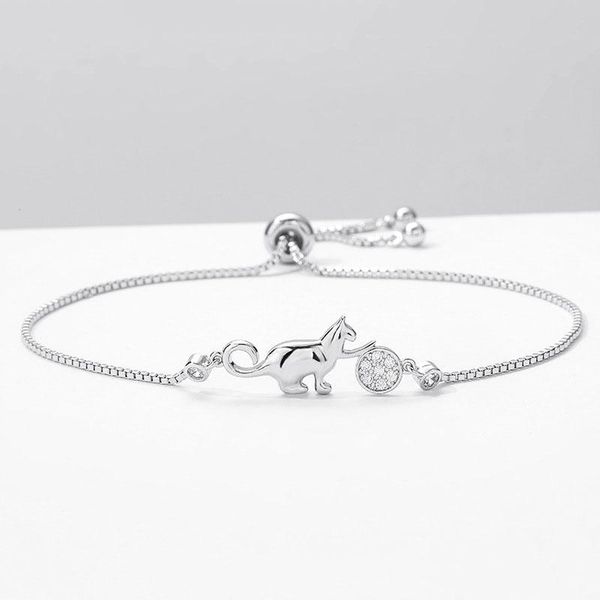 link, chain silver color cat playing ball micro-set necklace simple wild sweet romantic temperament jewelry, Black
link, chain silver color cat playing ball micro-set necklace simple wild sweet romantic temperament jewelry, Black
