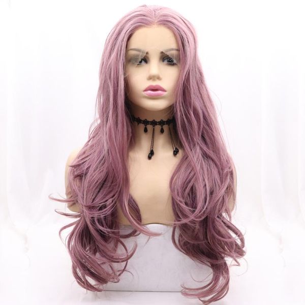 synthetic wigs purple body wave glueless heat resistant wig daily makeup cosplay party long straight t part lace front for women, Black
synthetic wigs purple body wave glueless heat resistant wig daily makeup cosplay party long straight t part lace front for women, Black