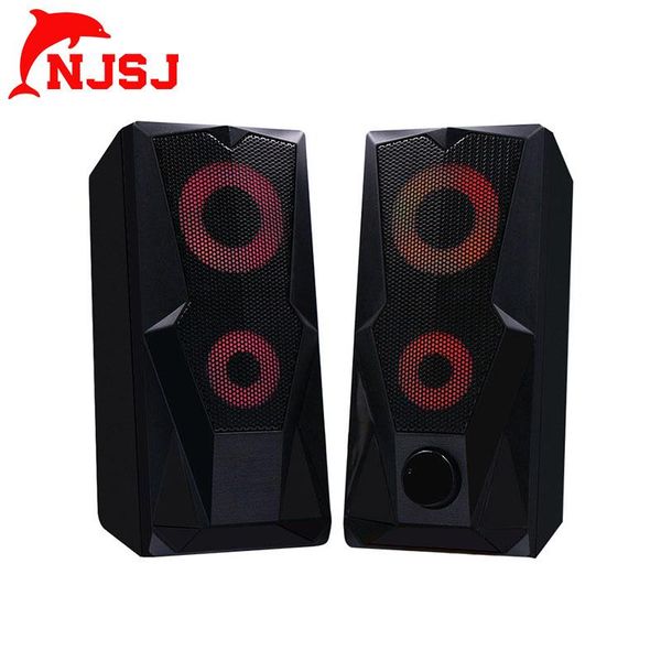 njsj 2.0 home computer speaker rgb surround sound subwoofer for pc lapusb cable dual music player combination speakers
njsj 2.0 home computer speaker rgb surround sound subwoofer for pc lapusb cable dual music player combination speakers