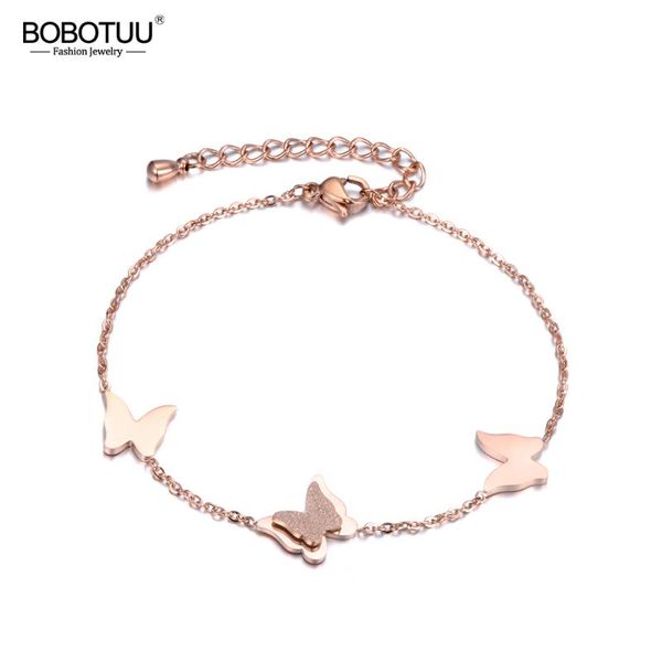 butterfly stainless steel chain bracelet added rose gold color jewelry for women girl armbanden bb18182 link,, Black
butterfly stainless steel chain bracelet added rose gold color jewelry for women girl armbanden bb18182 link,, Black