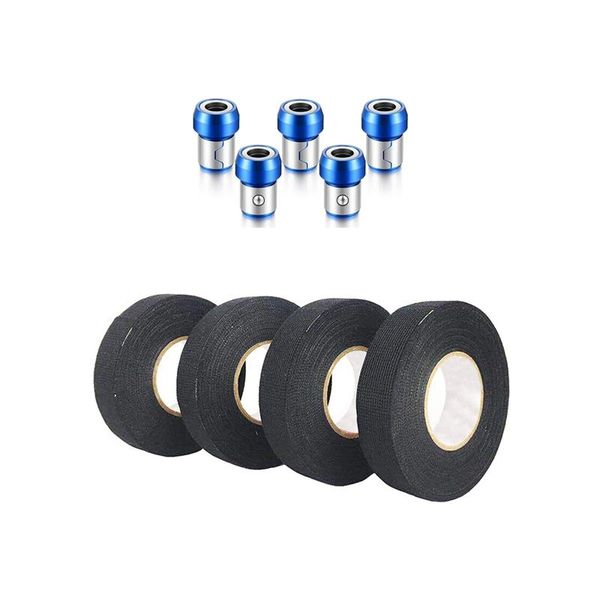 pcs high adhesion harness cloth tape(19mm x 15m) & 5pcs magnetic screw ring bit magnetizer holders storage bags
pcs high adhesion harness cloth tape(19mm x 15m) & 5pcs magnetic screw ring bit magnetizer holders storage bags