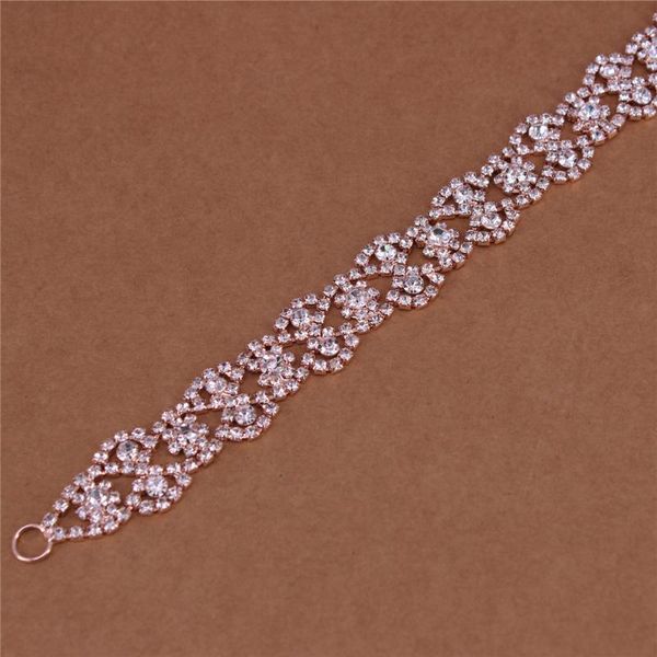 wedding sashes rose gold rhinestone crystal beads belt for bridal gowns luxury handmade belts, White
wedding sashes rose gold rhinestone crystal beads belt for bridal gowns luxury handmade belts, White