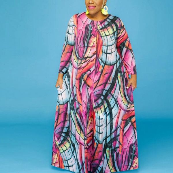 plus size 4xl 5xl womens dress elegant geometrical print long sleeve floor length straight loose evening party vestidos, Black;gray
plus size 4xl 5xl womens dress elegant geometrical print long sleeve floor length straight loose evening party vestidos, Black;gray