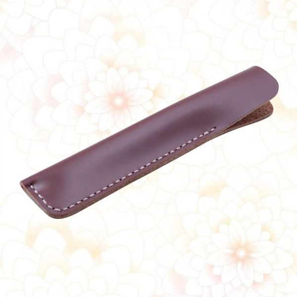 leather pen case holder fountain multi pens pouch protective sleeve cover (red brown) pencil bags
leather pen case holder fountain multi pens pouch protective sleeve cover (red brown) pencil bags