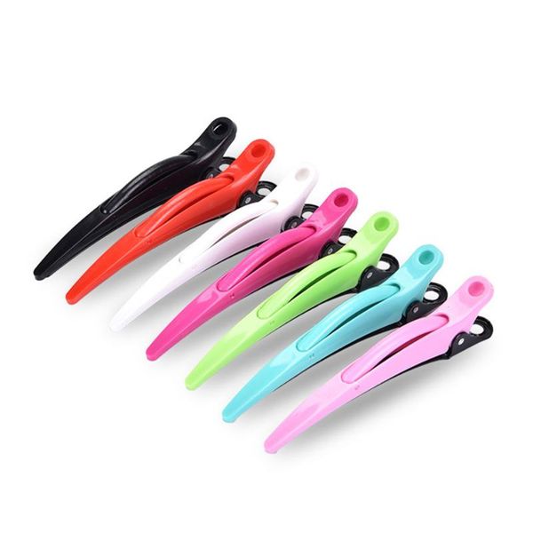 random color long pro l 6pcs/lot hair clips plastic section pins hairdressing cutting salon styling tools colorful clamps tool
random color long pro l 6pcs/lot hair clips plastic section pins hairdressing cutting salon styling tools colorful clamps tool