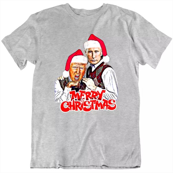 putin and trump, xmas merry christmas funny tee events party men's t shirt new, White;black
putin and trump, xmas merry christmas funny tee events party men's t shirt new, White;black