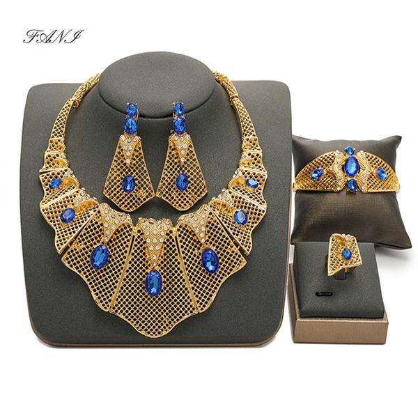 earrings & necklace fani 2022 dubai gold colorful jewelry set italian bridal nigerian wedding woman accessories wholesale, Silver
earrings & necklace fani 2022 dubai gold colorful jewelry set italian bridal nigerian wedding woman accessories wholesale, Silver
