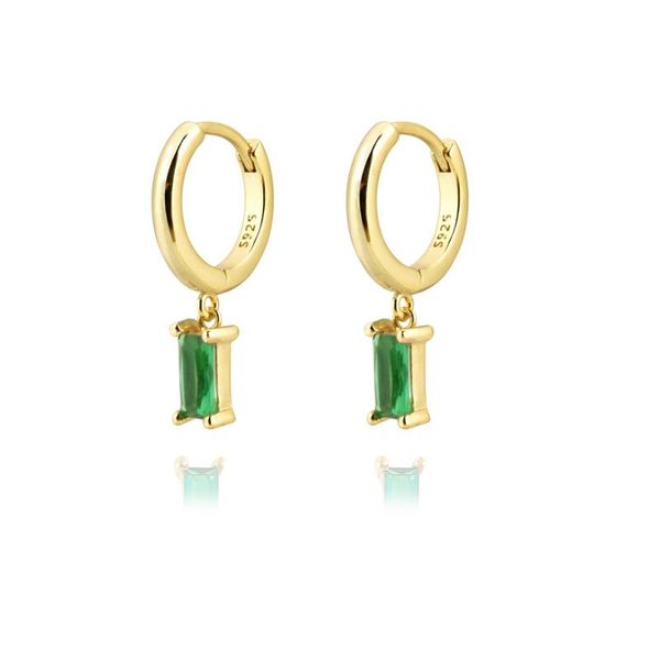 hoop & huggie looxi silver gold colorg reen drop earrings piercing zircon crystal luxury fashion fine jewelry rock punk party oorbellen 2021, Golden;silver
hoop & huggie looxi silver gold colorg reen drop earrings piercing zircon crystal luxury fashion fine jewelry rock punk party oorbellen 2021, Golden;silver