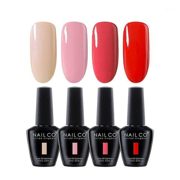 4pcs 15ml gel varnish lacquer uv nail polish color gelpolishes art vernis semi permanant extension soak off1, Red;pink
4pcs 15ml gel varnish lacquer uv nail polish color gelpolishes art vernis semi permanant extension soak off1, Red;pink