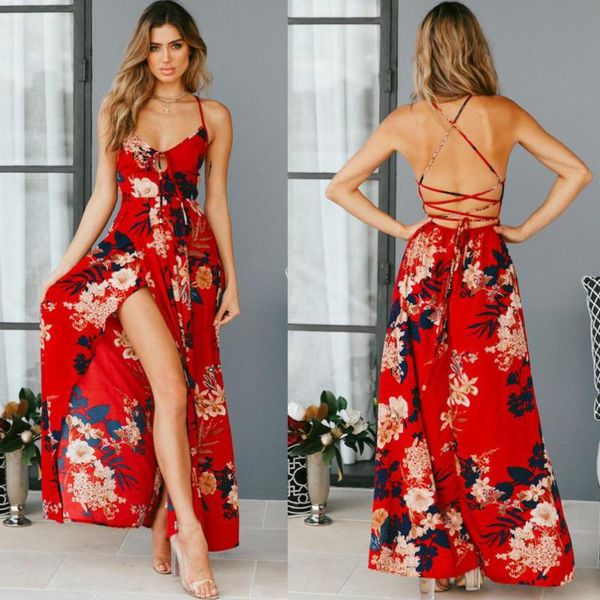 casual dresses zogaa women dress summer sleeveless floral evening party beach long maxi backless straps bohemian sundress vestidos, Black;gray
casual dresses zogaa women dress summer sleeveless floral evening party beach long maxi backless straps bohemian sundress vestidos, Black;gray