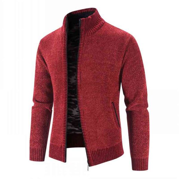 men's sweaters autumn winter solid color stand collar zippered cardigan warm casual fleece knitted b9t7, White;black
men's sweaters autumn winter solid color stand collar zippered cardigan warm casual fleece knitted b9t7, White;black