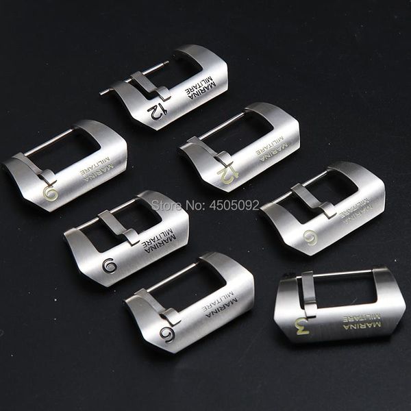 watch bands 24mm silver stainless steel numerical 3 6 9 12 rough wild retro pin buckle clasp for band strap accessory, Black;brown
watch bands 24mm silver stainless steel numerical 3 6 9 12 rough wild retro pin buckle clasp for band strap accessory, Black;brown