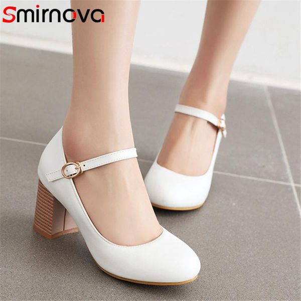 dress shoes smirnova 2021 arrive women pumps buckle pu round toe single spring summer classic high heel party wedding woman, Black
dress shoes smirnova 2021 arrive women pumps buckle pu round toe single spring summer classic high heel party wedding woman, Black