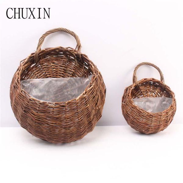 creative wall hanging basket flower pot decoration handmade rattan bird's nest garden home decorative flowers & wreaths
creative wall hanging basket flower pot decoration handmade rattan bird's nest garden home decorative flowers & wreaths
