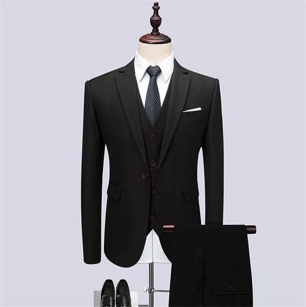 men's suits & blazers 2021 mens black classic smoking fashion party slim skinny business men grooming custom tuxedos 3 pieces, White;black
men's suits & blazers 2021 mens black classic smoking fashion party slim skinny business men grooming custom tuxedos 3 pieces, White;black