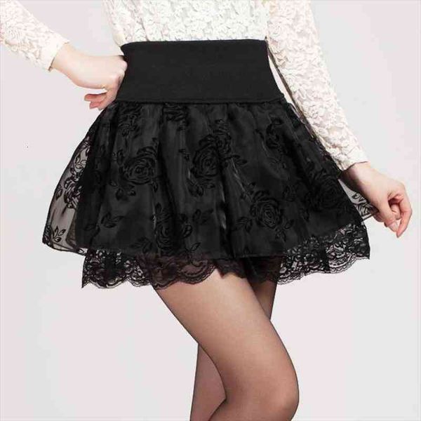 summer skirt preppy style flower bow mini tutu skirt elasticity lace skirts shorts woman high waist large size, Black
summer skirt preppy style flower bow mini tutu skirt elasticity lace skirts shorts woman high waist large size, Black