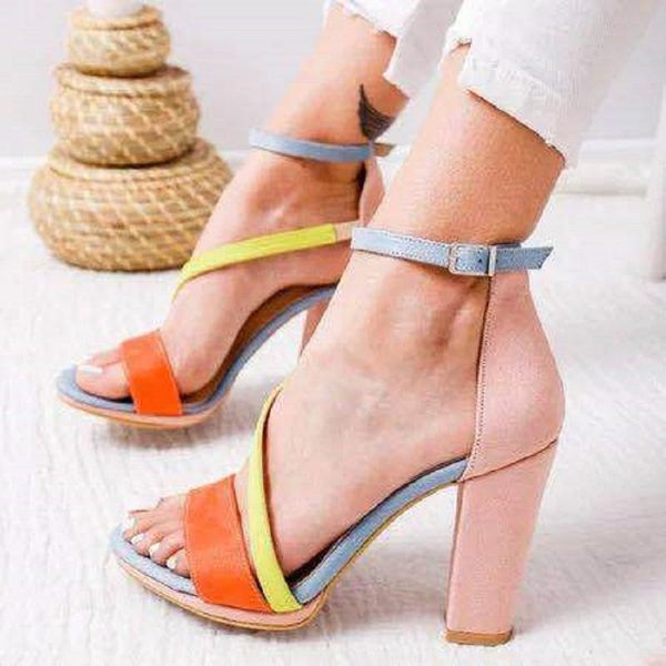 women sandals gladiator high heels platform ladies shoes summer block heel open toe party wedding big size, Black
women sandals gladiator high heels platform ladies shoes summer block heel open toe party wedding big size, Black