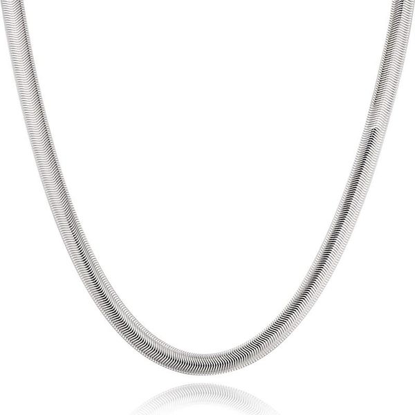 chains 925 sterling silver 16/18/20/22/24 inch 6mm flat snake chain necklace for woman man fashion wedding party charm jewelry
chains 925 sterling silver 16/18/20/22/24 inch 6mm flat snake chain necklace for woman man fashion wedding party charm jewelry