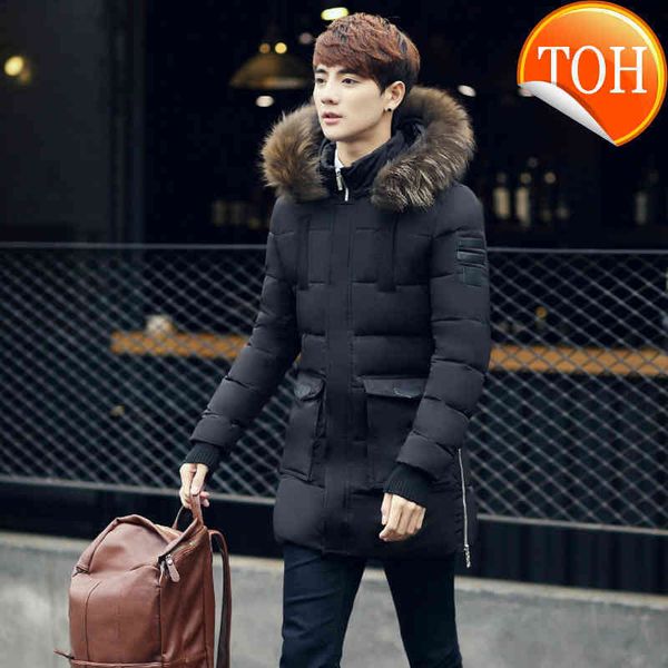 down men's winter coat long 2021 men parka 90% white duck jacket for male waterproof fur collar parkas hooded 3xl 50, Black
down men's winter coat long 2021 men parka 90% white duck jacket for male waterproof fur collar parkas hooded 3xl 50, Black
