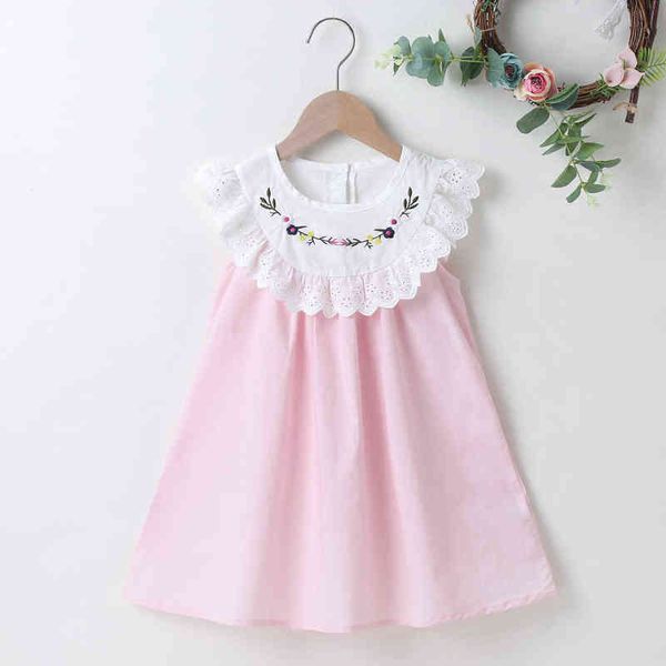 summer 2021 new arrivals girls sleeveless o neck pink embroidery floral lace cute roupa infantil menina party dresses 18m-6t g1215, Red;yellow
summer 2021 new arrivals girls sleeveless o neck pink embroidery floral lace cute roupa infantil menina party dresses 18m-6t g1215, Red;yellow