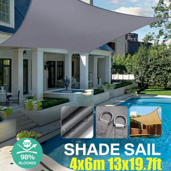 shade 4x6m 280gsm waterproof awning sunshade sun sail for outdoor garden beach camping patio pool canopy tent shelter
shade 4x6m 280gsm waterproof awning sunshade sun sail for outdoor garden beach camping patio pool canopy tent shelter