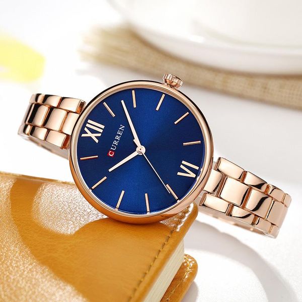 wristwatches crren fashion women watches simple romantic rose gold watch women's wrist ladies relogio feminino, Slivery;brown
wristwatches crren fashion women watches simple romantic rose gold watch women's wrist ladies relogio feminino, Slivery;brown