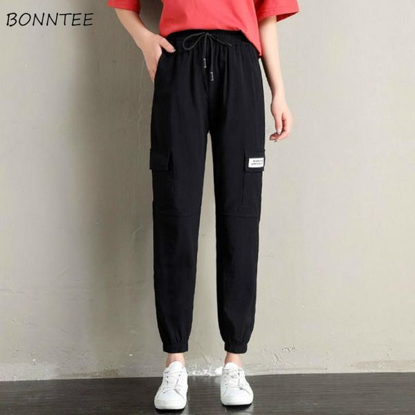 women's pants & capris harem women plus size streetwear black sweatpants novelty ankle-length slim high waist trousers for womens korea, Black;white
women's pants & capris harem women plus size streetwear black sweatpants novelty ankle-length slim high waist trousers for womens korea, Black;white