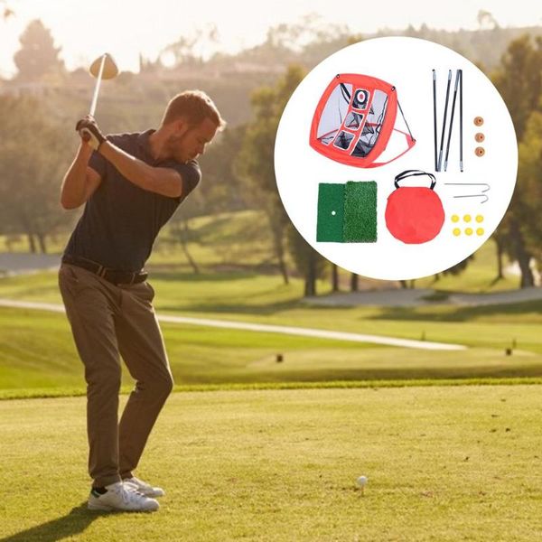 golf training aids practice chipping net cage portable foldable target 1set netting indoor at home 6 pu balls must-have for novices
golf training aids practice chipping net cage portable foldable target 1set netting indoor at home 6 pu balls must-have for novices