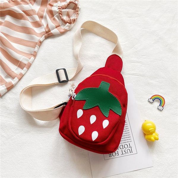 lovely children cartoon strawberry chest bag casual canvas boys girls small shoulder bags cute baby messenger purse handbags, White
lovely children cartoon strawberry chest bag casual canvas boys girls small shoulder bags cute baby messenger purse handbags, White