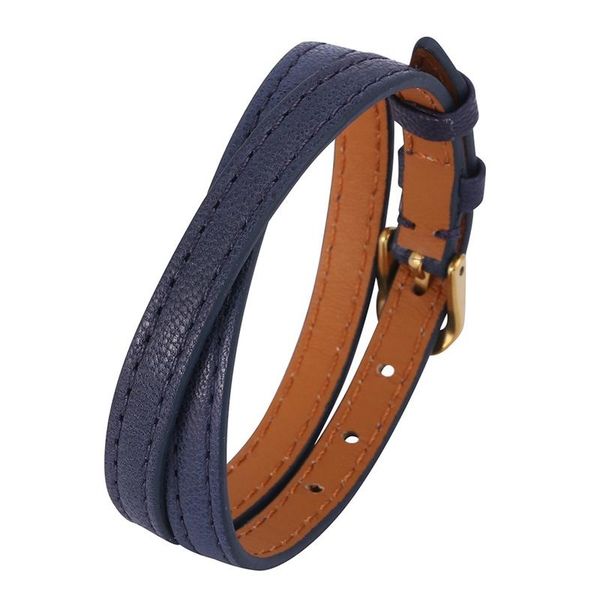 tennis trendy women jewelry blue leather bracelet golden / rose gold alloy buckle multilayer wrap bracelets length adjustable sp0589, Golden;silver
tennis trendy women jewelry blue leather bracelet golden / rose gold alloy buckle multilayer wrap bracelets length adjustable sp0589, Golden;silver