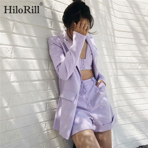 summer casual women two piece set solid camisole crop and fashion button fly shorts female purple 2 210508, White
summer casual women two piece set solid camisole crop and fashion button fly shorts female purple 2 210508, White