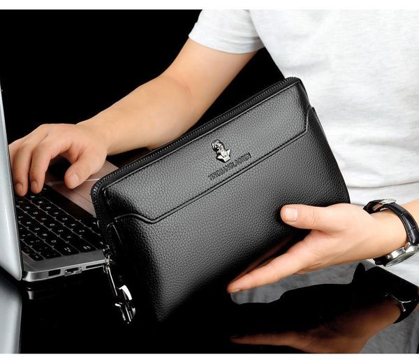 mens business safety lock clutch anti theft long wallet big capacity coded purse male pu leather handbag, Red;black
mens business safety lock clutch anti theft long wallet big capacity coded purse male pu leather handbag, Red;black