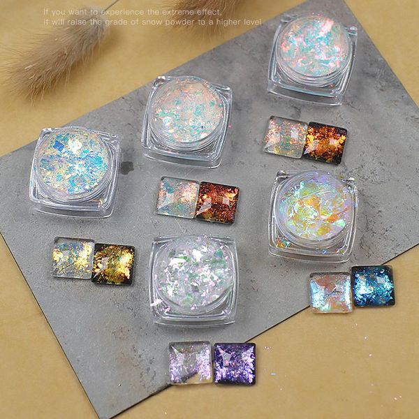 nail glitter crystal fire opal flakes sequins sparkly holographics diy chrome powder for uv gel polish manicures paillettes, Silver;gold
nail glitter crystal fire opal flakes sequins sparkly holographics diy chrome powder for uv gel polish manicures paillettes, Silver;gold
