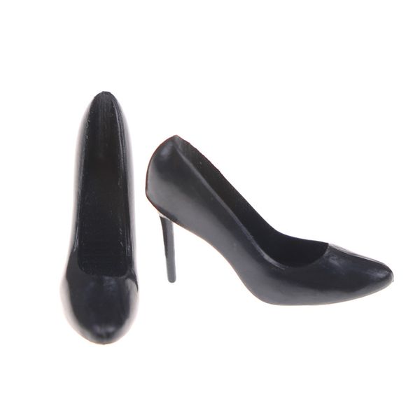 1pair black thin high heels children baby gift toy 112 dollhouse mini furniture miniature rement accessories
1pair black thin high heels children baby gift toy 112 dollhouse mini furniture miniature rement accessories