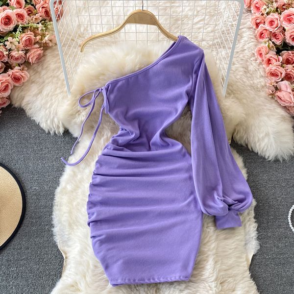purple/green/red bodycon mini dress women summer diagonal collar slim sheath party vestidos casual robe for female 2021 new, Black;gray
purple/green/red bodycon mini dress women summer diagonal collar slim sheath party vestidos casual robe for female 2021 new, Black;gray