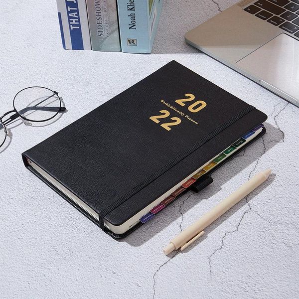 notepads 2022 schedule book planner hard-faced with pen insert english notebook creative diary, Purple;pink
notepads 2022 schedule book planner hard-faced with pen insert english notebook creative diary, Purple;pink