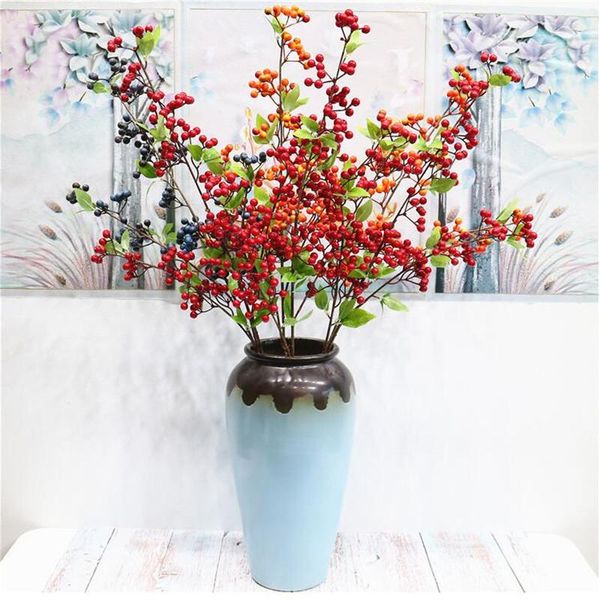 decorative flowers & wreaths 10pcs fake long stem berry (3 stems/piece) 35" legth simulation foam christmas fruit wedding home artifici
decorative flowers & wreaths 10pcs fake long stem berry (3 stems/piece) 35" legth simulation foam christmas fruit wedding home artifici