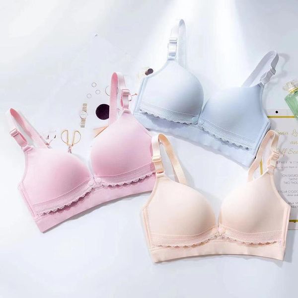 maternity intimates nursing bra cotton plus size pregnant front buckle easy to feed no rims lace breastfeeding, White
maternity intimates nursing bra cotton plus size pregnant front buckle easy to feed no rims lace breastfeeding, White
